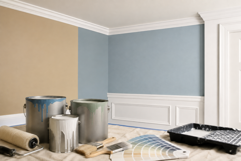 Professional painting products for walls, trim, and ceilings